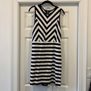 Loft Chevron Stripe Dress